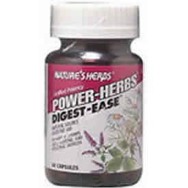 Digest-Ease 60 caps from NATURE'S HERBS